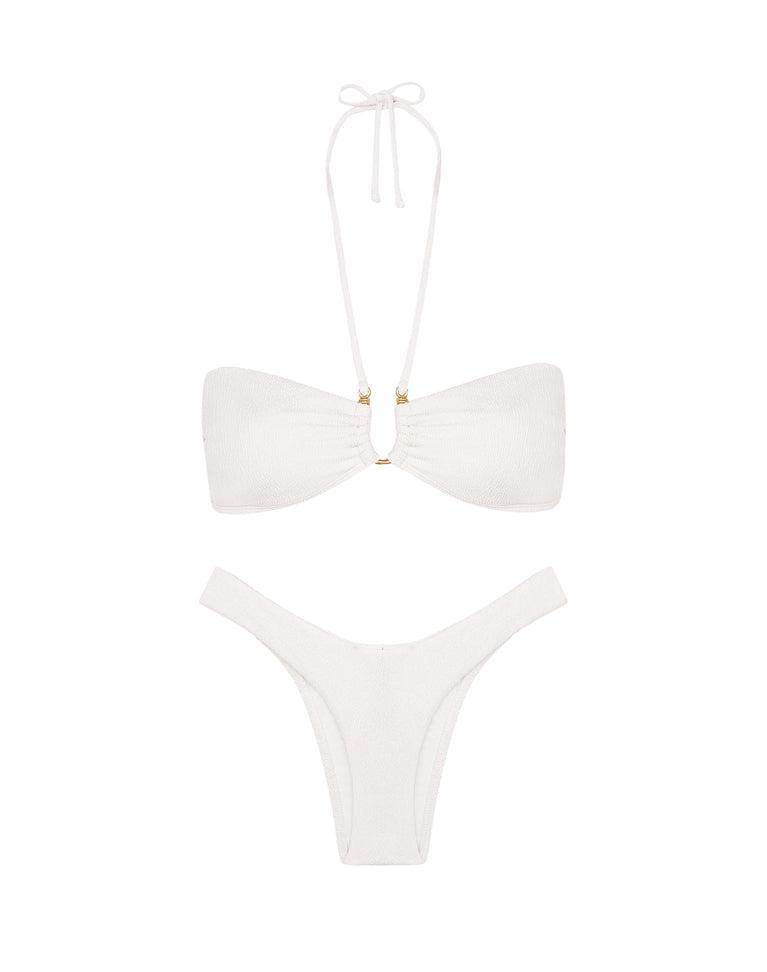 Firenze Callie Bandeau Top - White Product Image