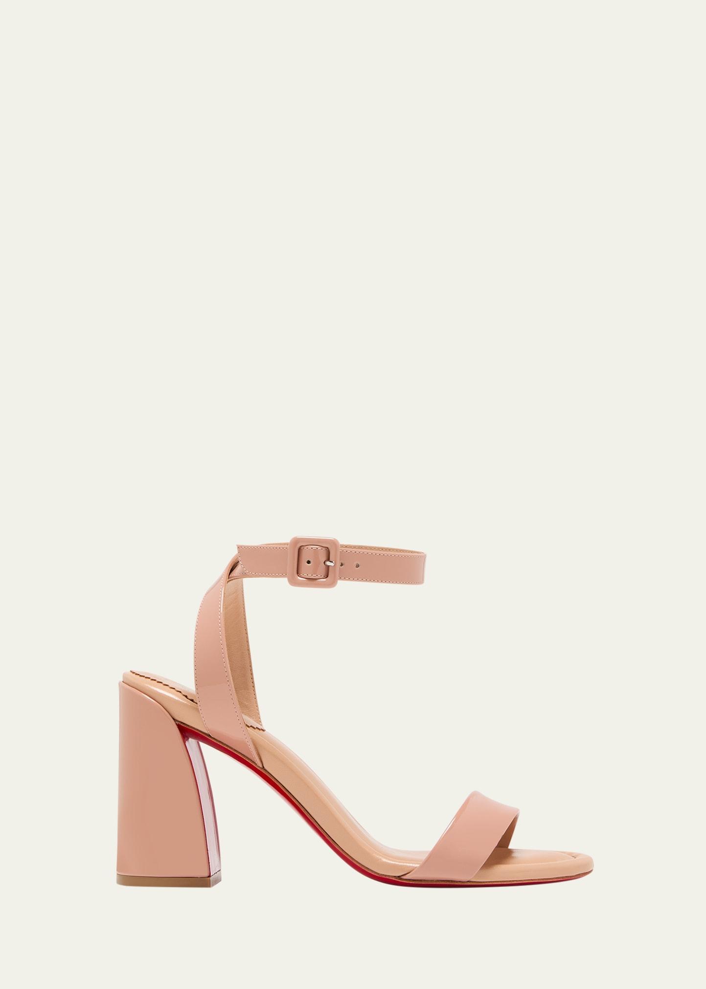 Womens Miss Sabina 85MM Patent Leather Sandals Product Image