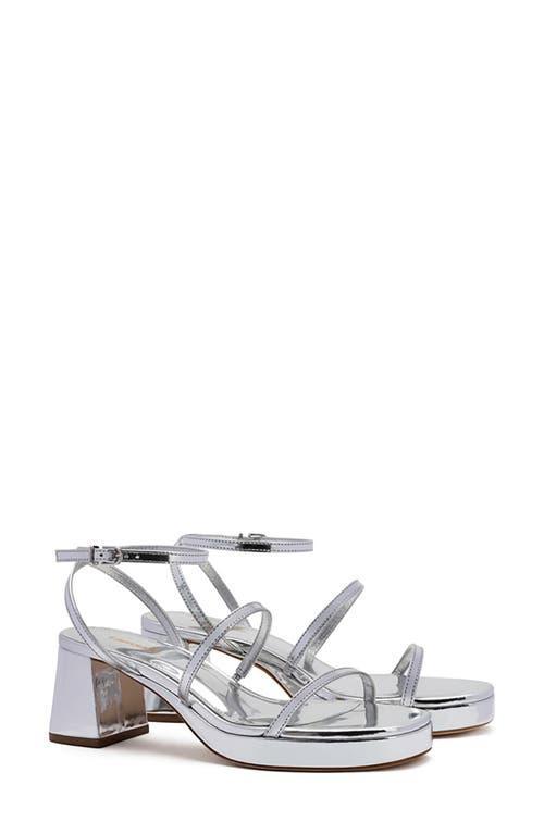 Larroud Gio Sandals Silver 5 Product Image