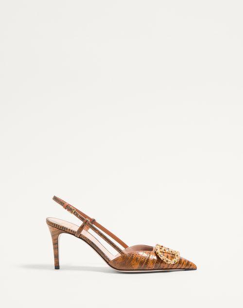VLOGO SIGNATURE SLINGBACK PUMP IN TEJUS 80MM Product Image