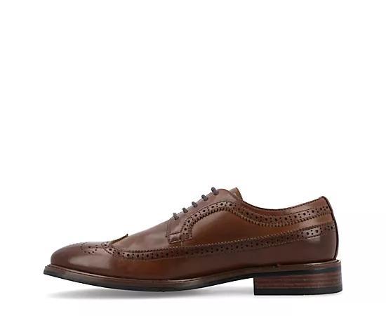 VANCE Gordy Tru Comfort Foam Mens Wingtip Dress Shoes Product Image