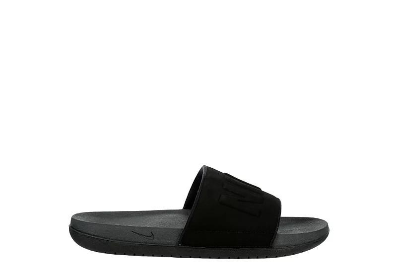 Nike Offcourt Men's Slide Sandals, Size: 15, Grey Black Product Image