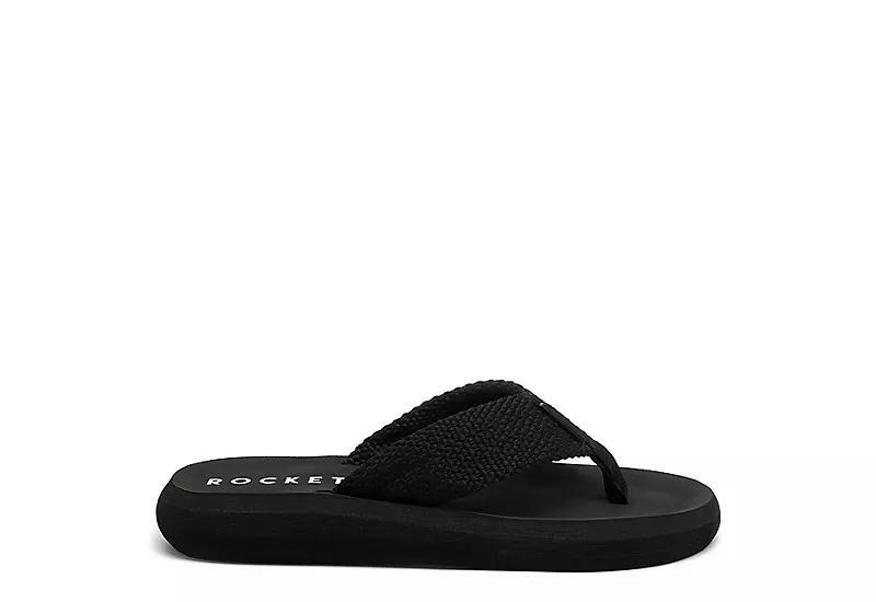 Rocket Dog Sunset Women's Flip-Flop Sandals, Size: 9, Black Product Image