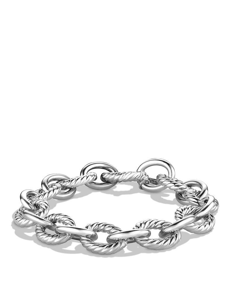 David Yurman Sterling Silver Chain Link Bracelet Product Image