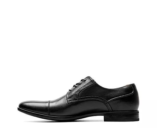 Johnston  Murphy Mens Lewis Leather Bike Toe Venetian Loafers Product Image
