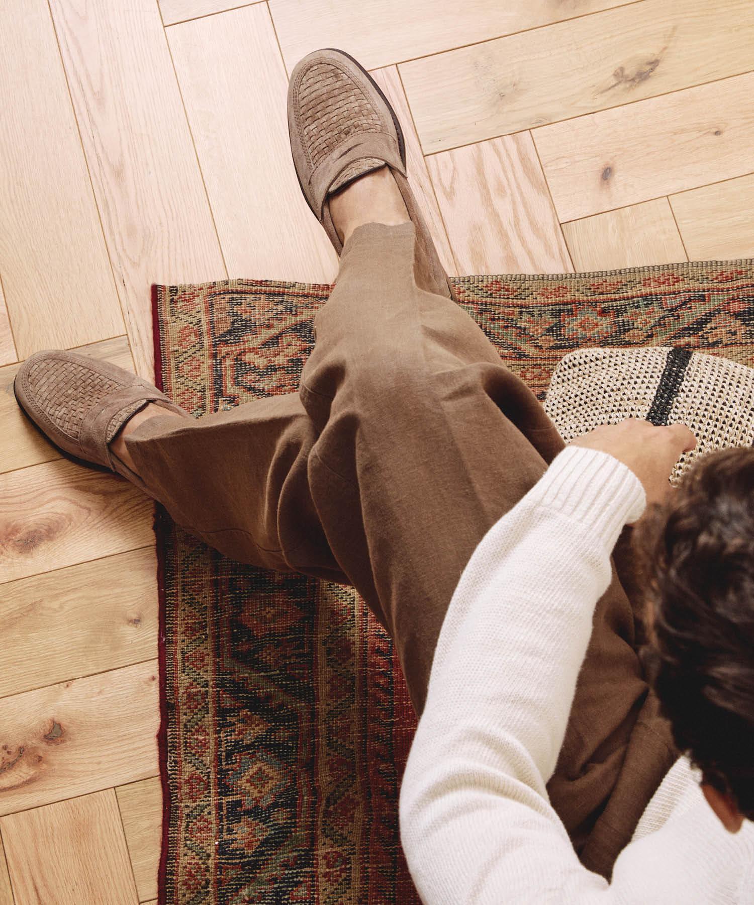 Todd Snyder x Sebago Woven Ryan Loafer Product Image