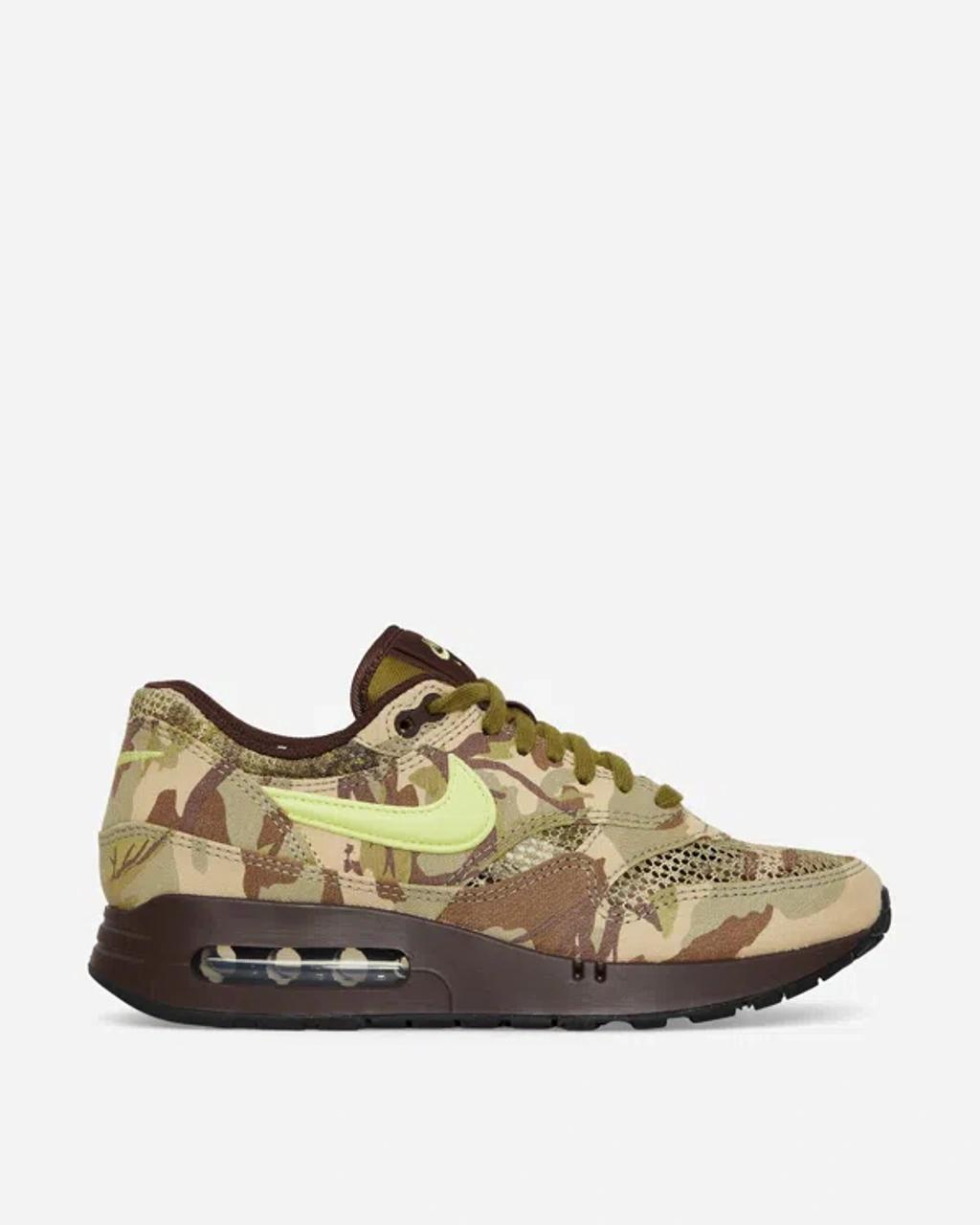 Air Max 1 "Camo - 200 Earth/Oil Green/Black/Light Lemon Twist" sneakers  Product Image