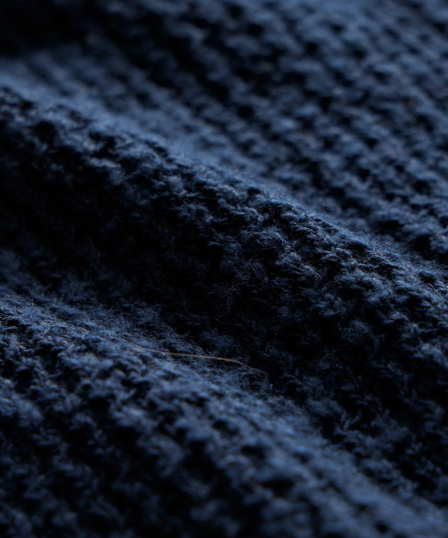 Mesh Slub Tee in Navy Product Image