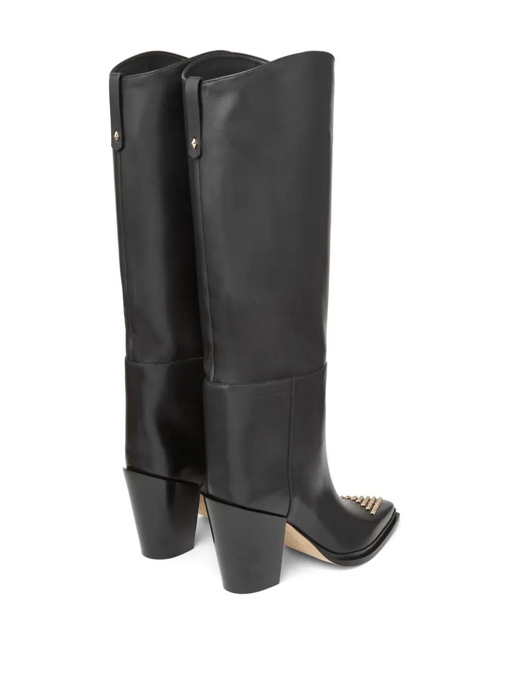 Cece 80mm stud-embellished boots Product Image