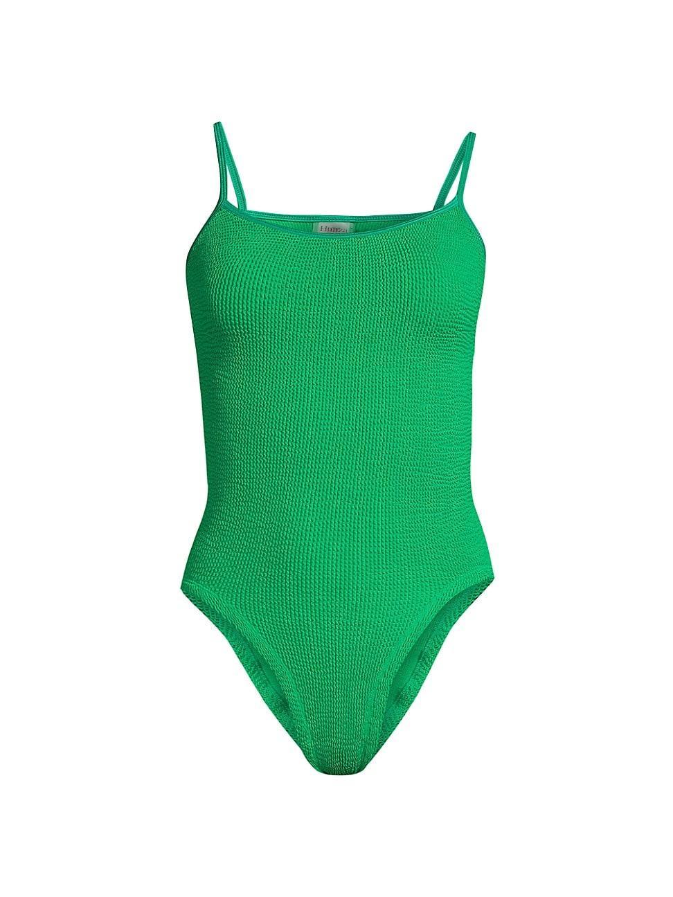 Hunza G Pamela One Piece Swimsuit Bubblegum One Size Product Image