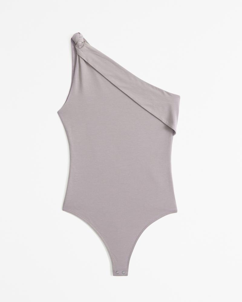 Asymmetrical Draped Bodysuit Product Image