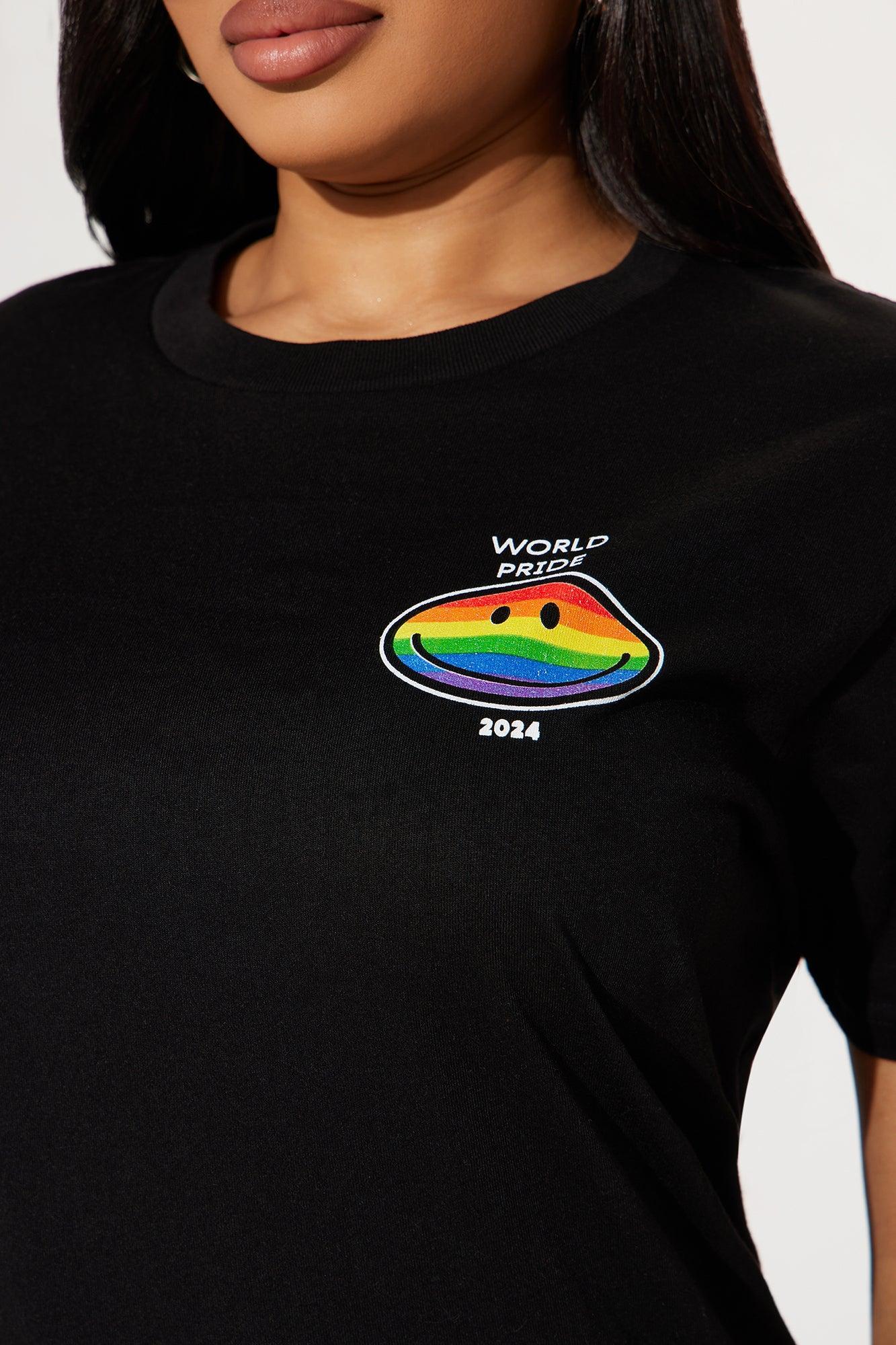 Love Is Love World Pride Tee - Black Product Image