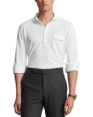 Polo Ralph Lauren Classic Fit Solid Cotton Mesh Polo Shirt Product Image