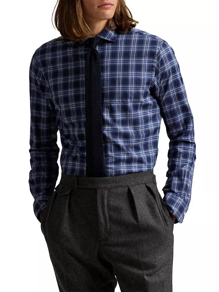 Tattersall Poplin Button-Down Shirt Product Image