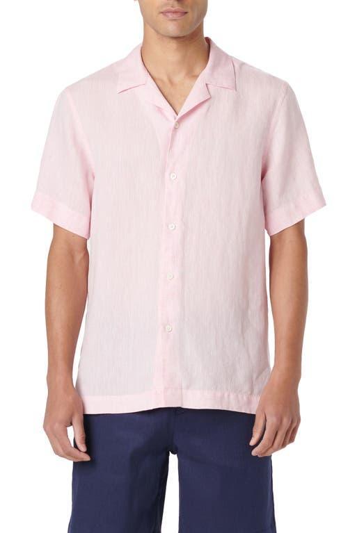 Mens Linen Camp Shirt Product Image