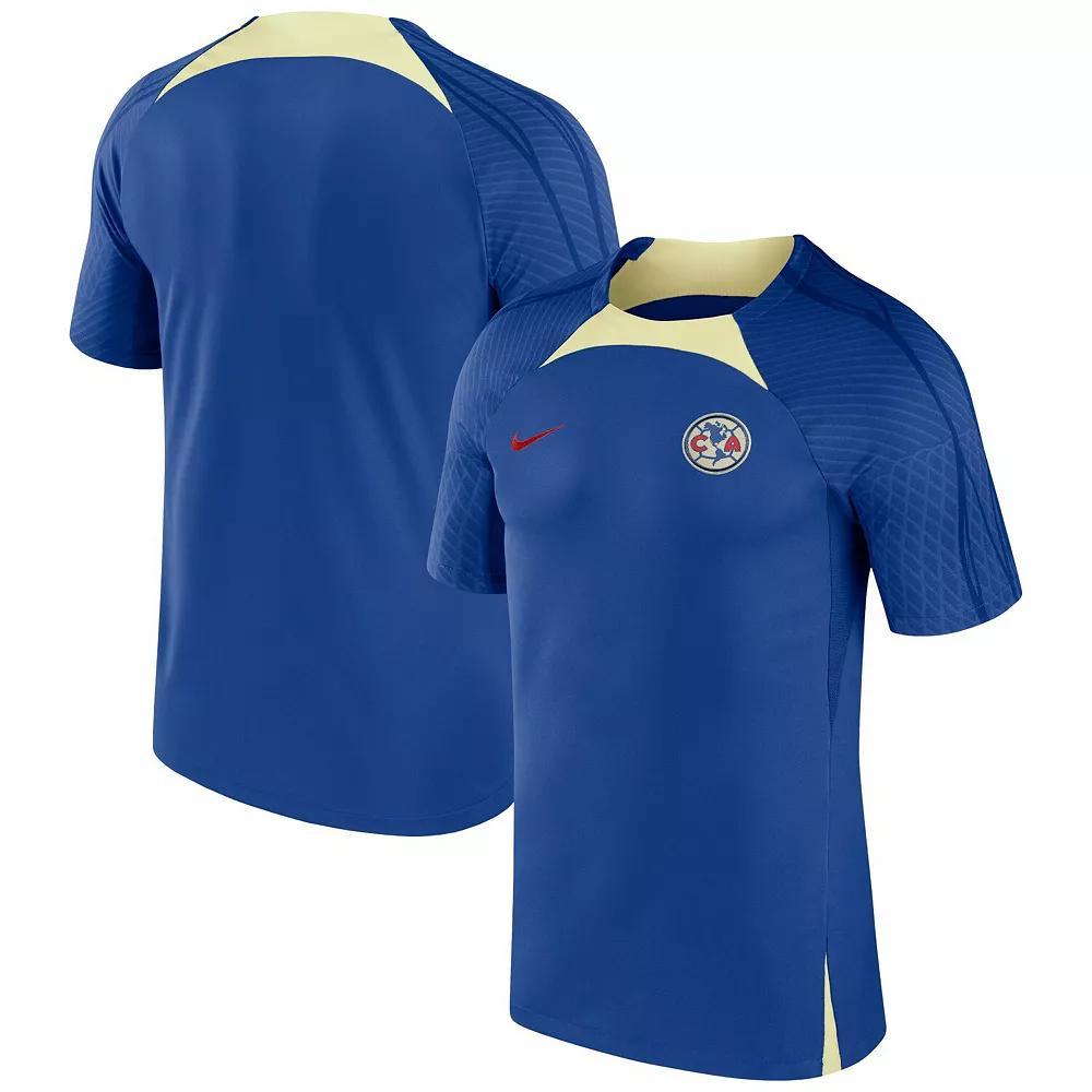 Men's Nike Blue Club America Strike Raglan Performance Top, Size: Medium, Caf Blue Product Image