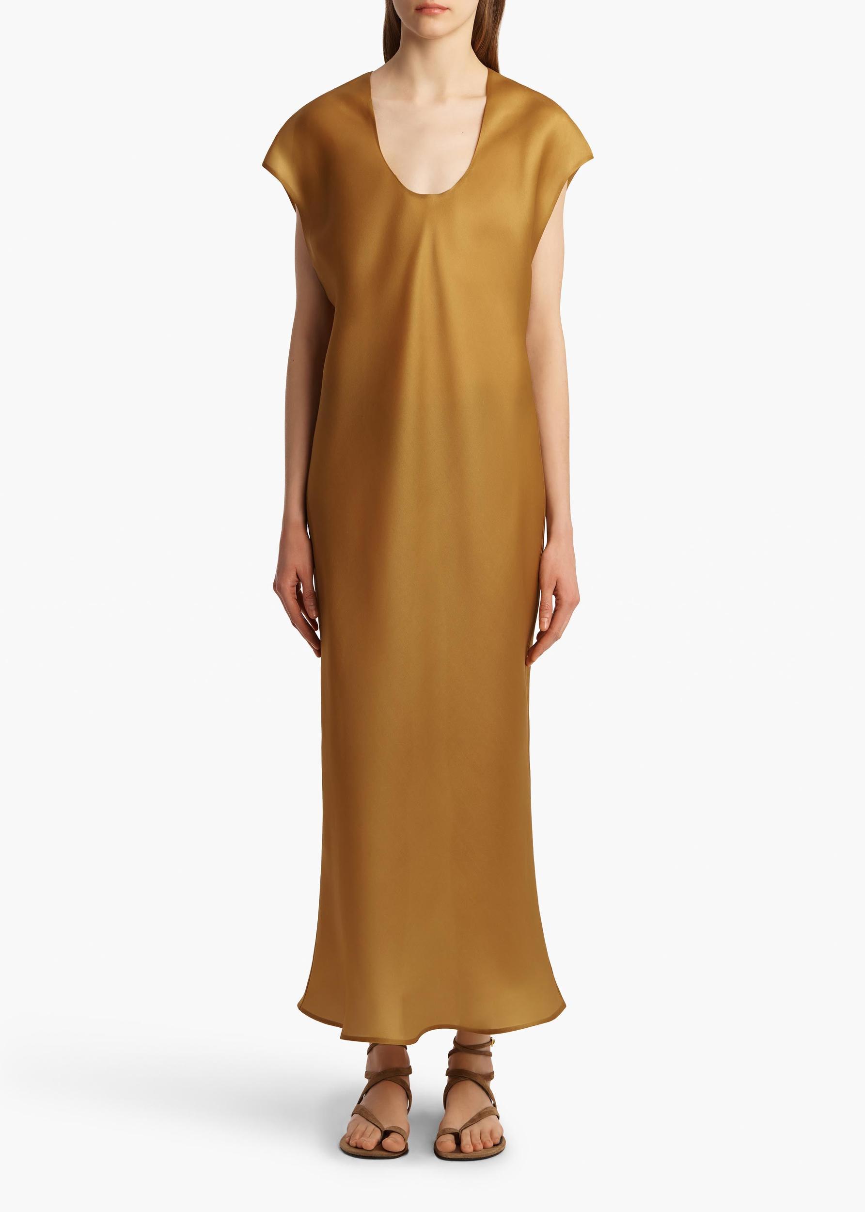 Darby Dress in Dijon Product Image