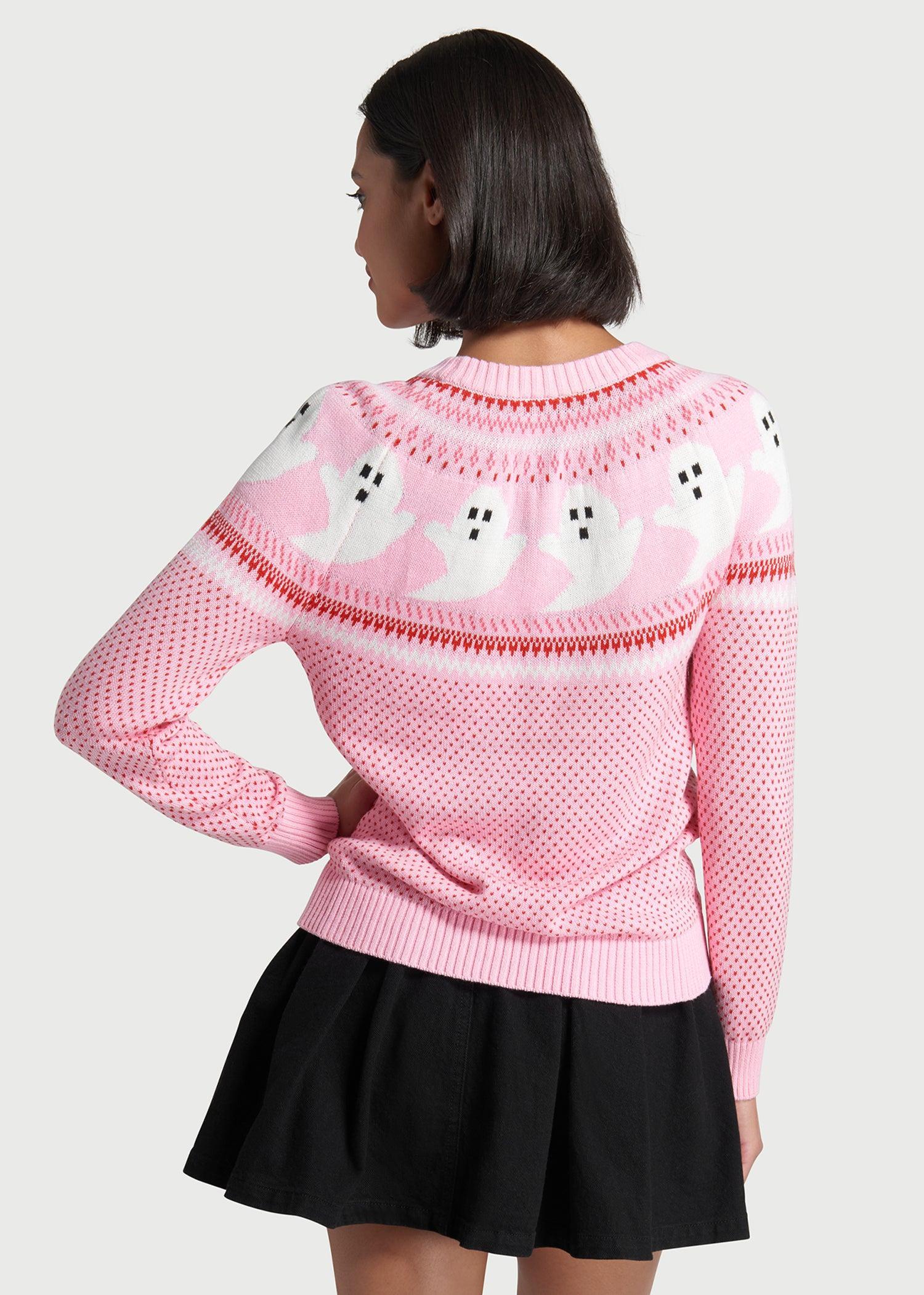 You've Been Ghosted Fair Isle Sweater Product Image