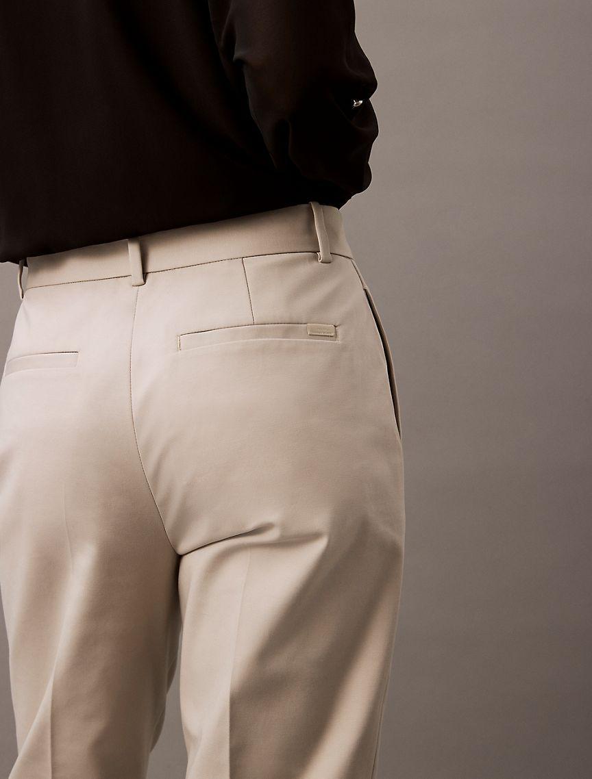 Cotton Stretch Straight Fit Chino Pants Product Image