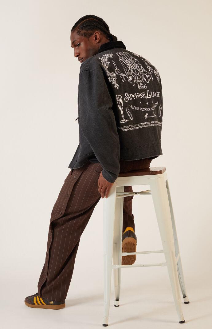 Men's Sapphire Lounge Cropped Gas Jacket Product Image