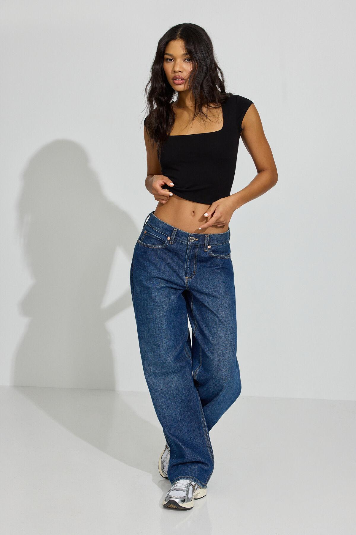 Portia Square Neckline T Shirt Product Image