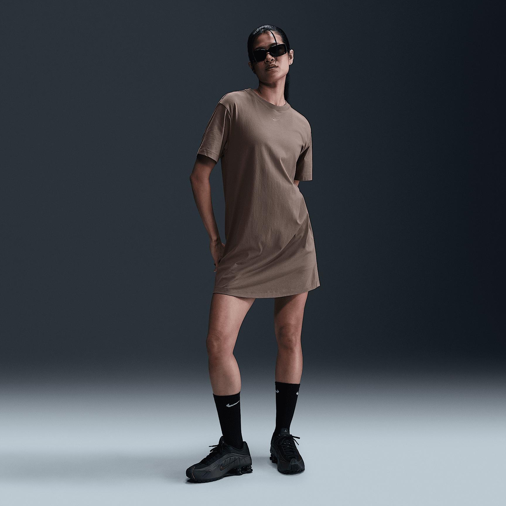 Nike Sportswear Chill Knit Women's Oversized T-Shirt Dress Product Image
