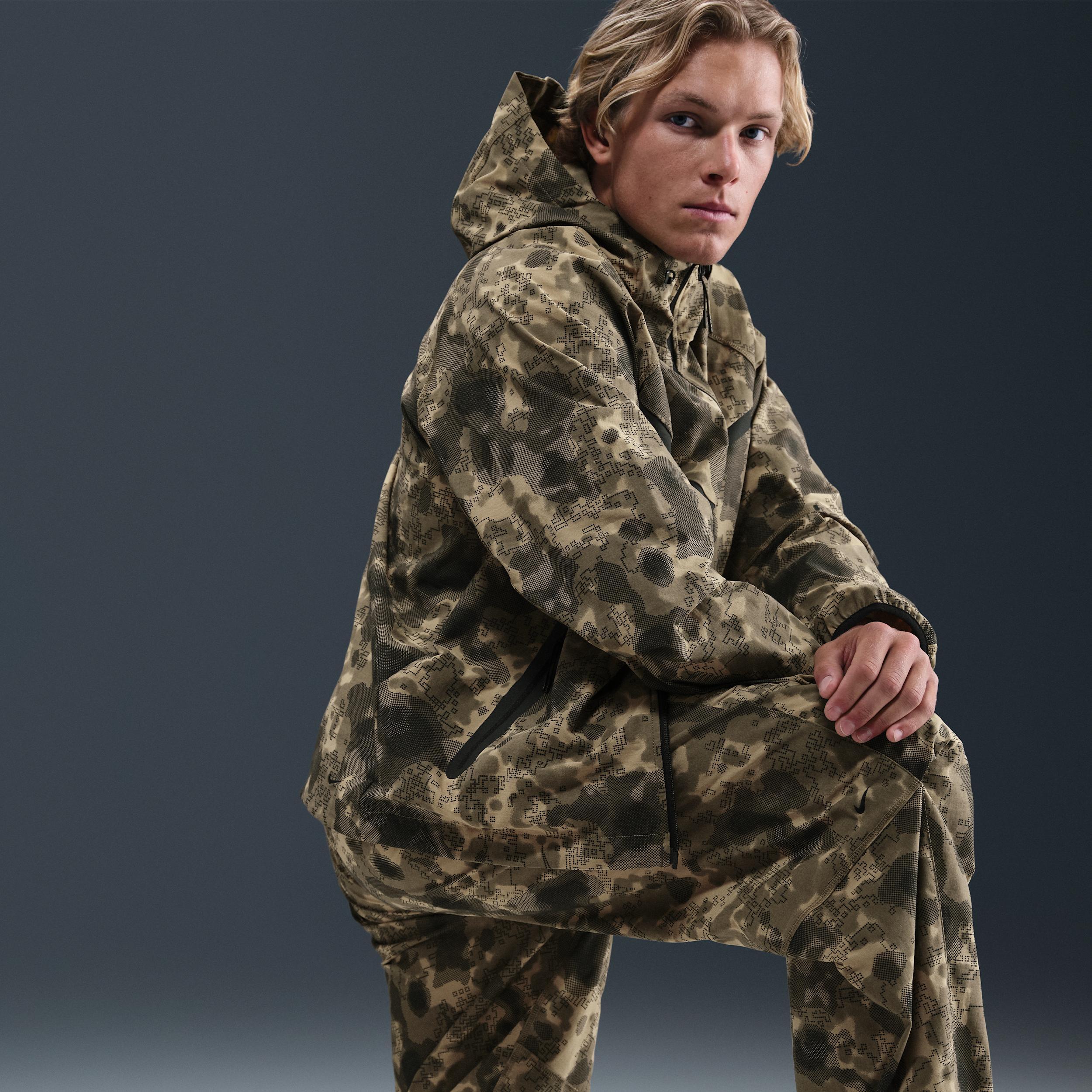 Nike Men's Tech Dri-FIT Woven Camo Loose-Fit Pants Product Image