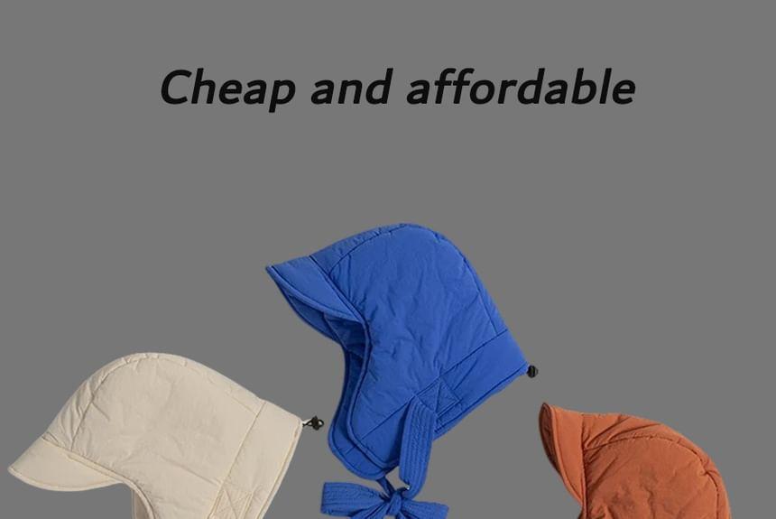 Plain Padded Trapper Hat Product Image