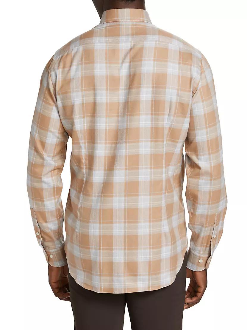 COLLECTION Flannel Plaid Shirt Product Image