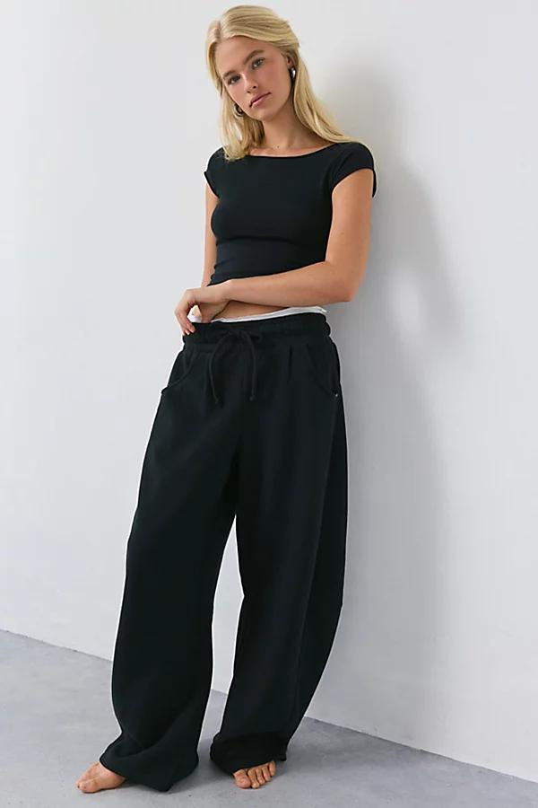 Out From Under Essential Barrel Leg Sweatpant Womens at Urban Outfitters Product Image