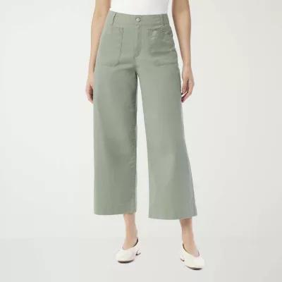 Gloria Vanderbilt Womens High Rise Modern Fit Cropped Pant Product Image