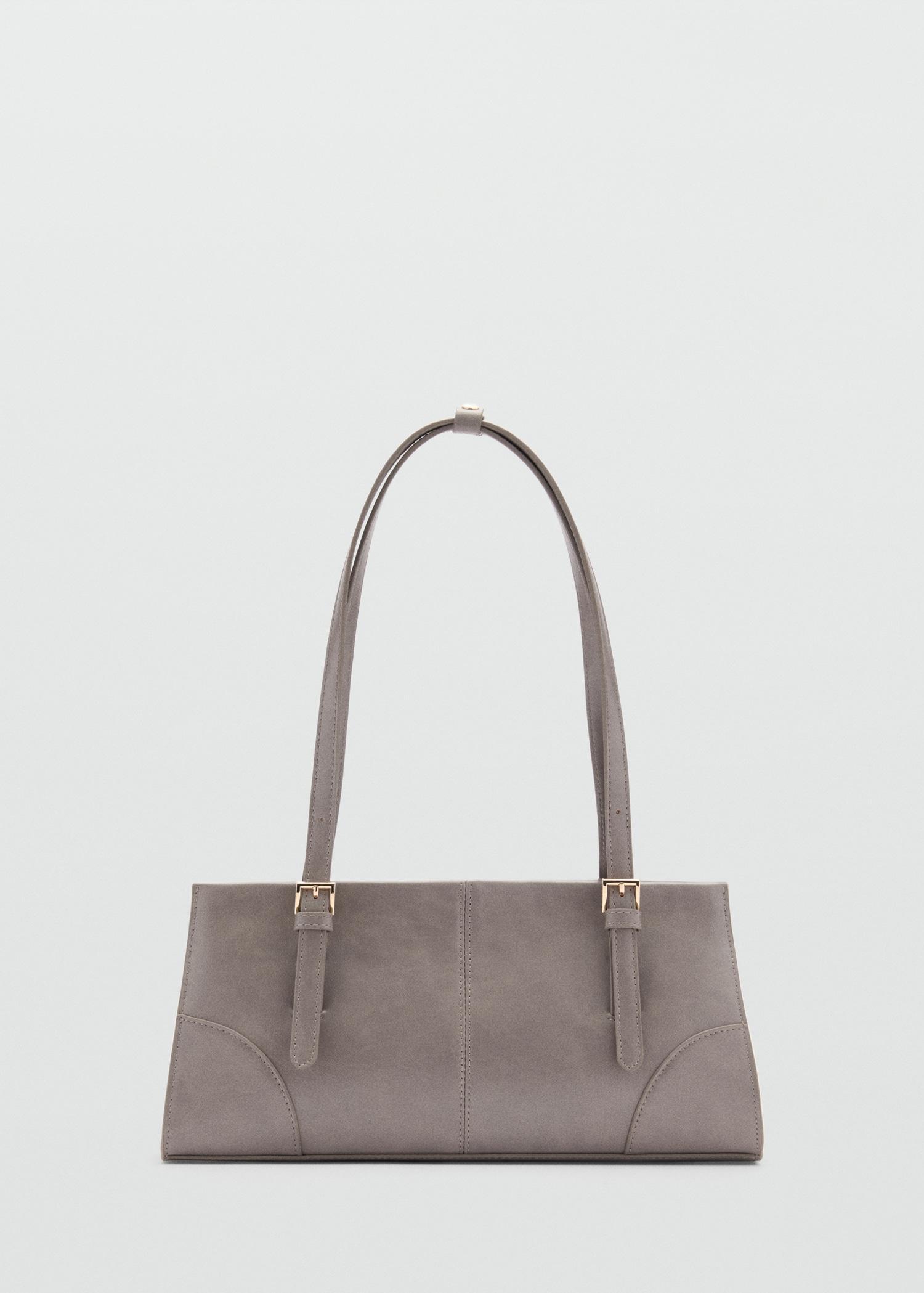 Shoulder bag with buckles - Women | MANGO USA Product Image