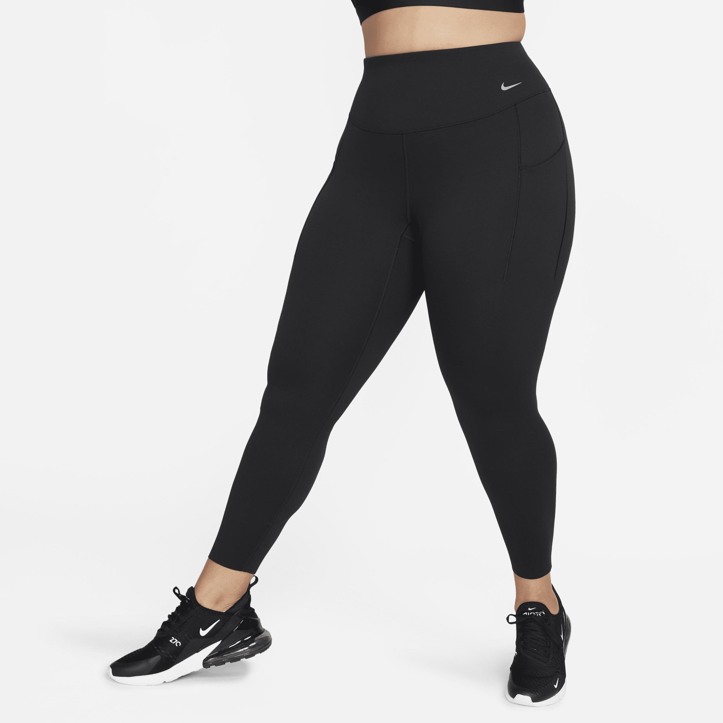 Nike Universa Women's Medium-Support High-Waisted Full-Length Leggings with Pockets (Plus Size) Product Image