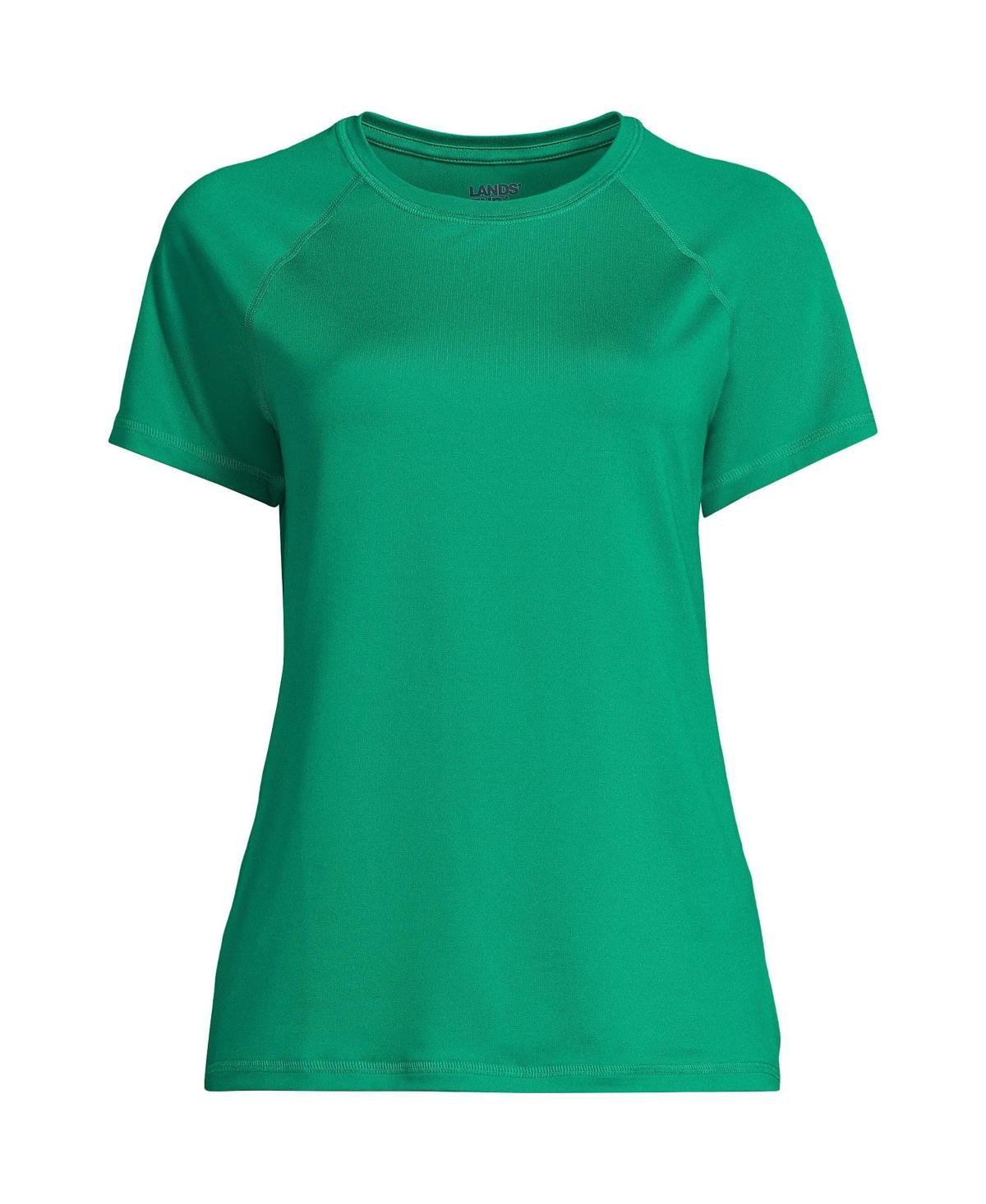 Womens Lands End School Uniform Short Sleeve Active Tee Product Image