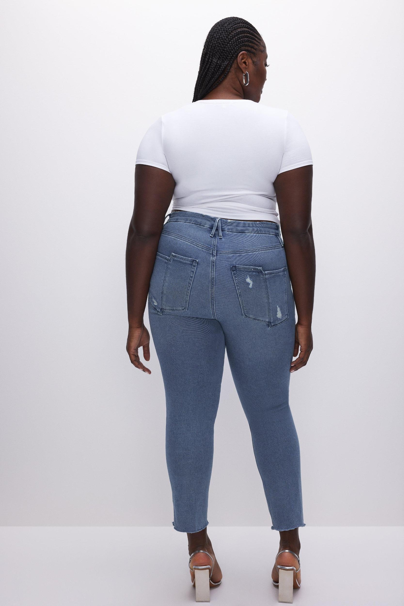 GOOD LEGS STRAIGHT SPLIT POCKETS | BLUE449 Product Image