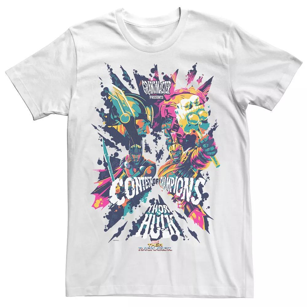 Men's Marvel Thor Ragnarok Contest of Champions Graphic Tee, Size: Small, White Product Image
