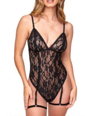Adore Me Womens Clarisse Bodysuit Lingerie Product Image