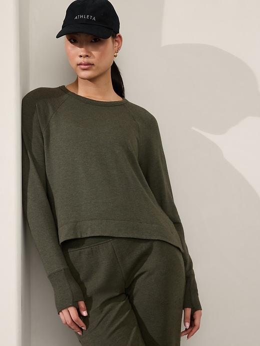 Coaster Luxe Recover High Hip Sweatshirt Product Image