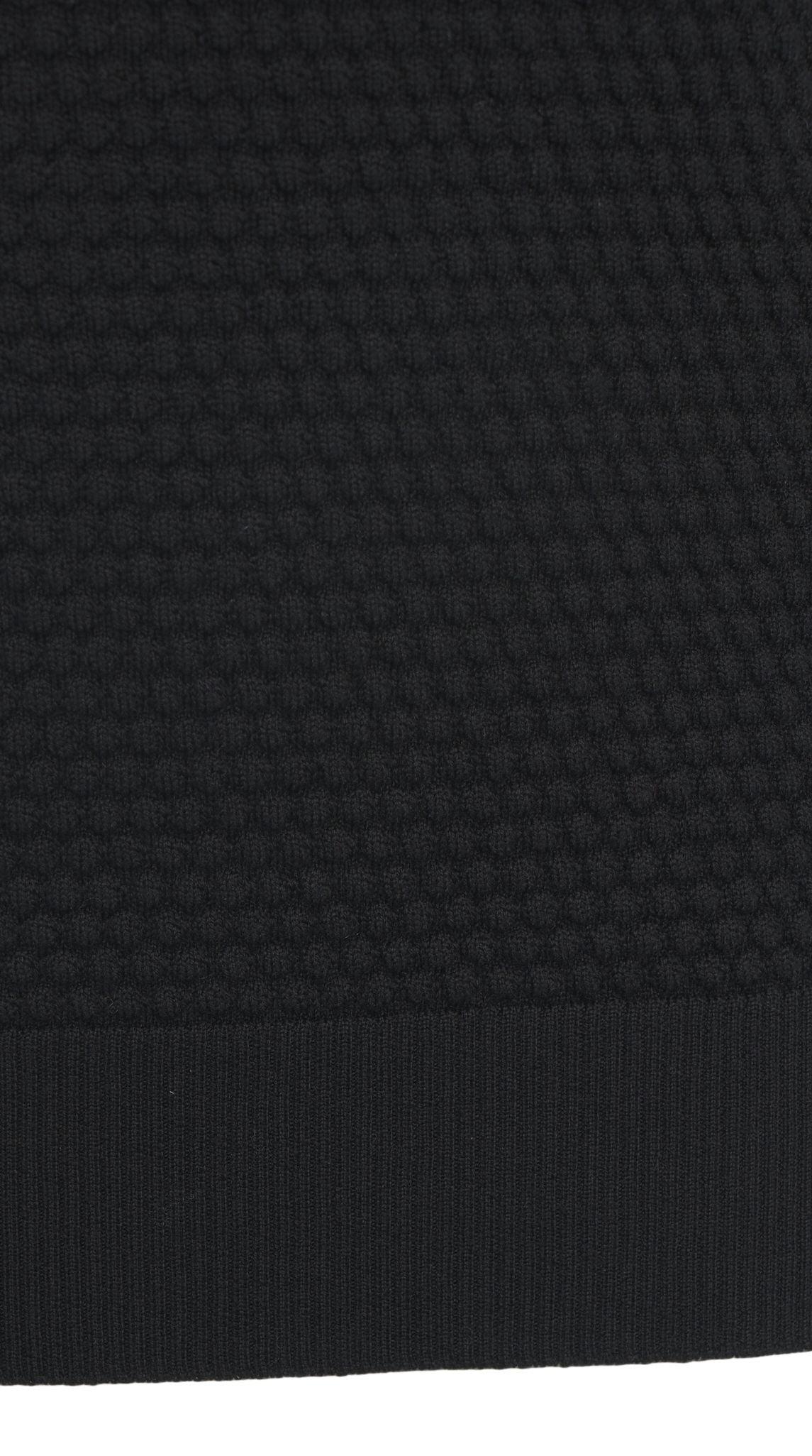 Knitted sweater with round neck Product Image