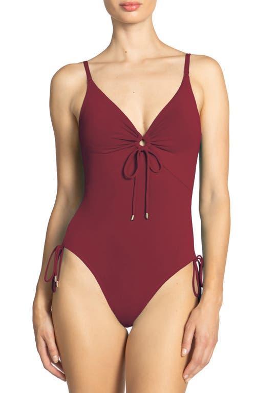 Womens Aubrey Keyhole One-Piece Swimsuit Product Image