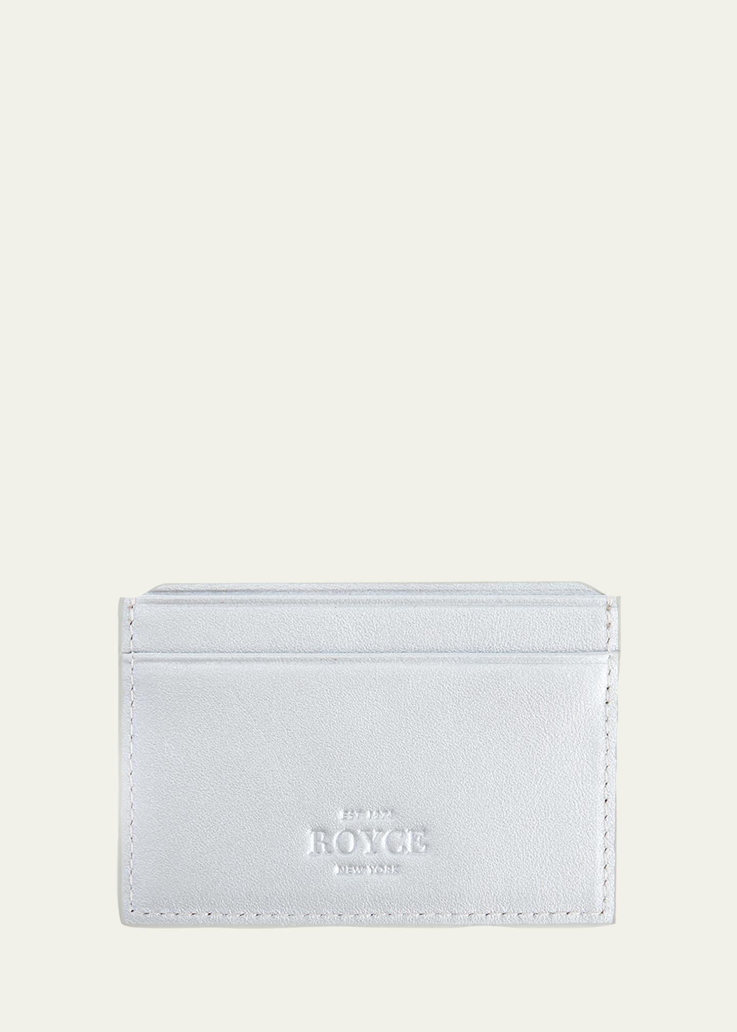Womens RFID-Blocking Leather Card Case Product Image