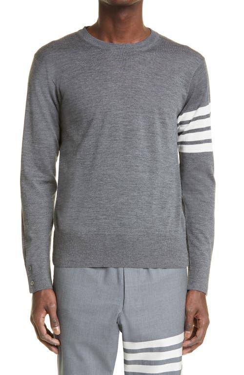 Mens Classic Merino Wool Crewneck Sweater Product Image