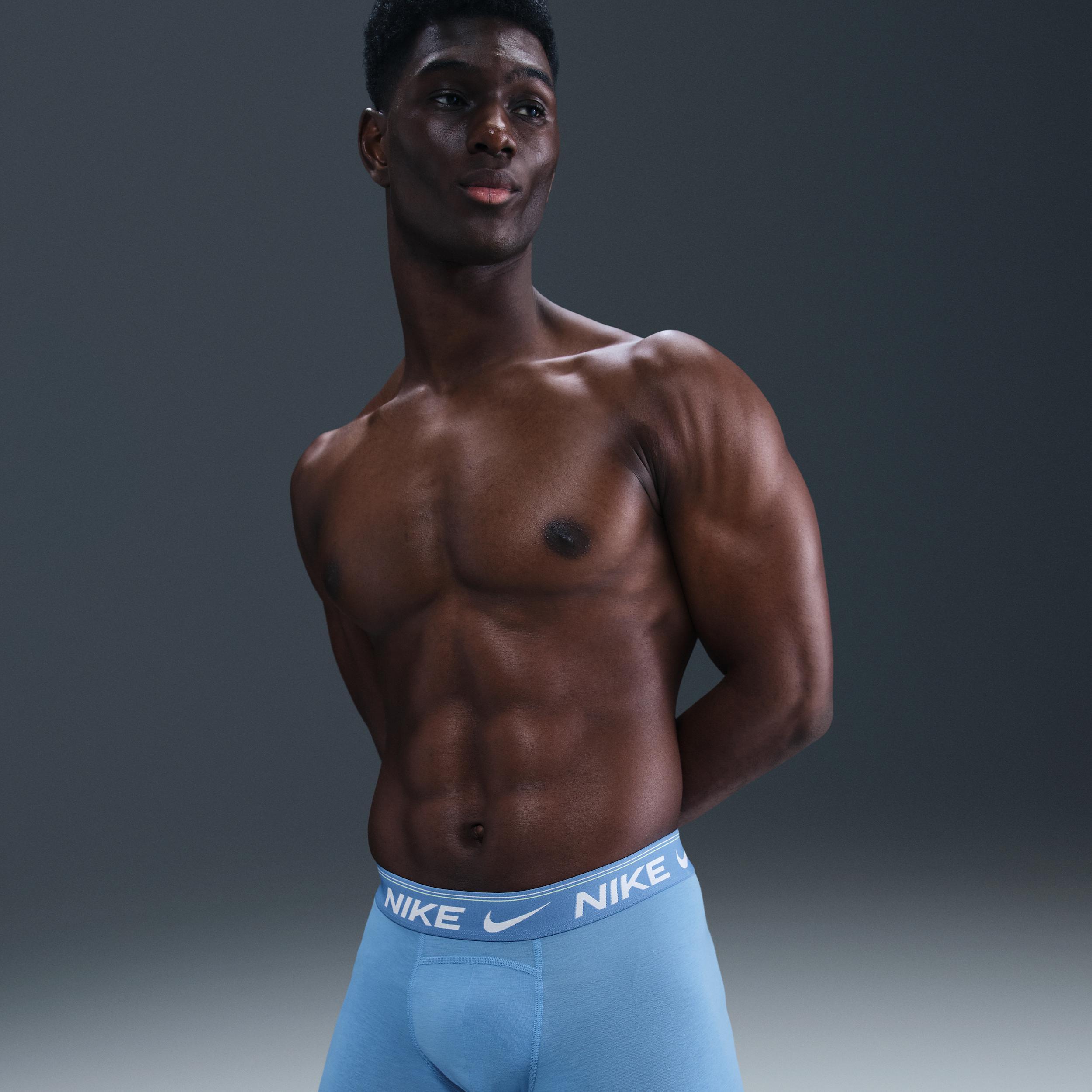 Nike Men's Ultra Comfort Dri-FIT Long Boxer Brief (3-Pack) Product Image