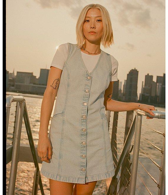 Levi's® Vianna Sleeveless A-Line Denim Dress Product Image