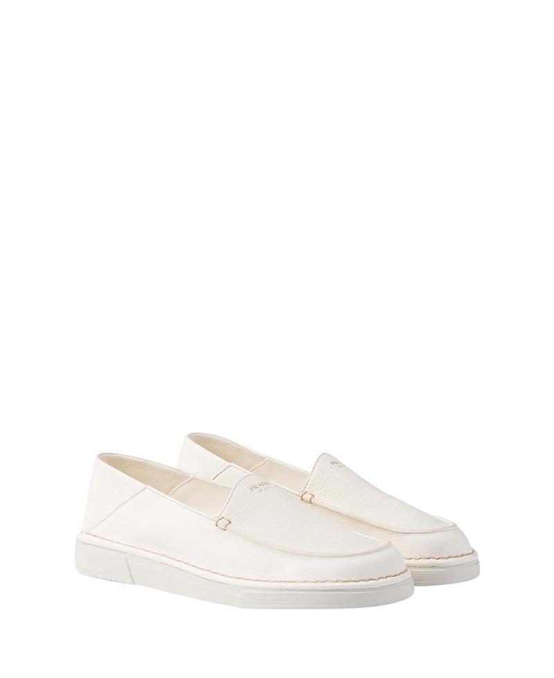 Prada Womens Leather Loafers Product Image