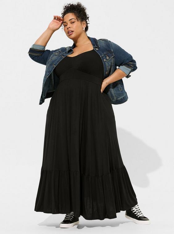 Tiered Maxi Dress Product Image
