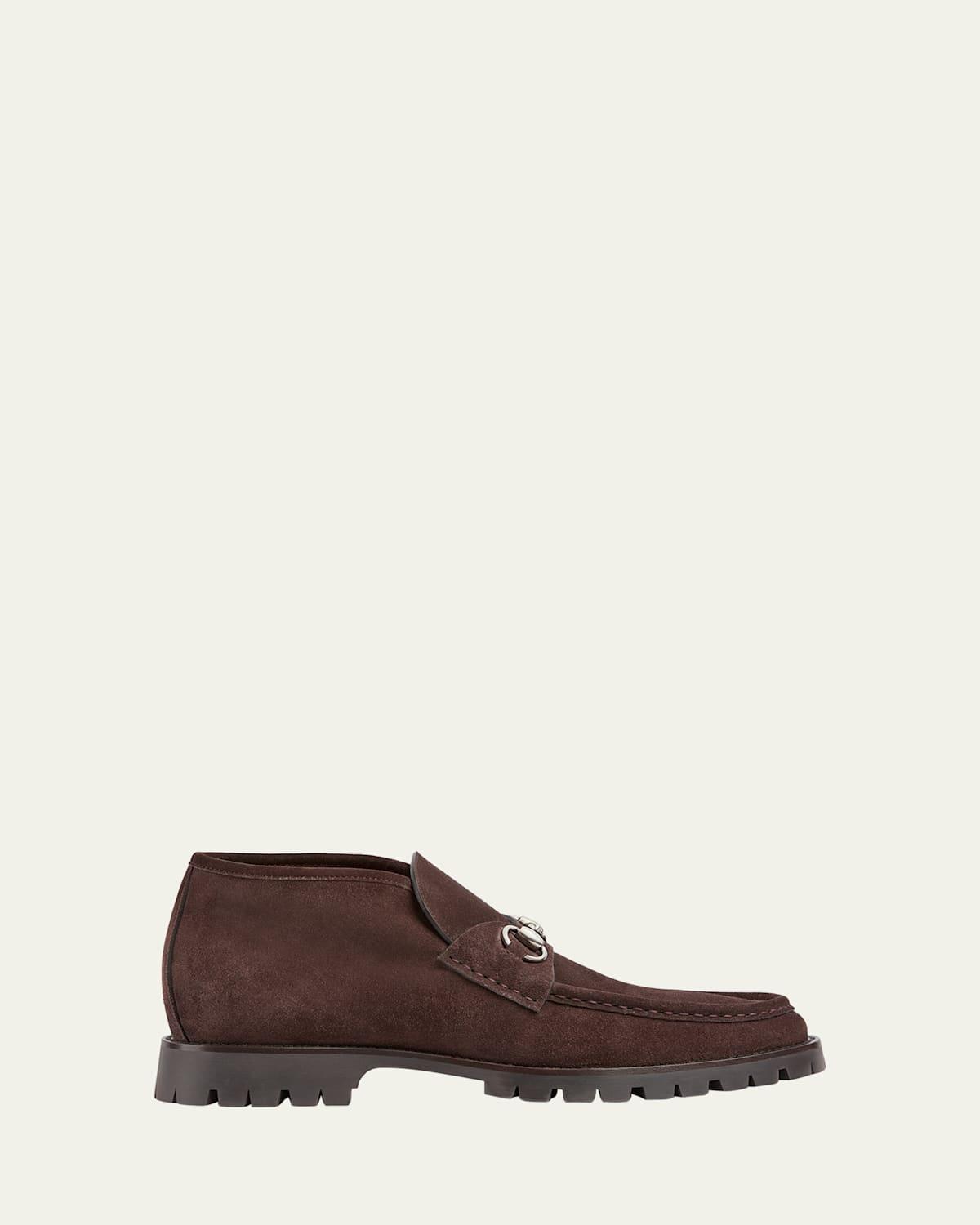 Men's Sylke Suede Bit Lug-Sole Chukka Boots Product Image