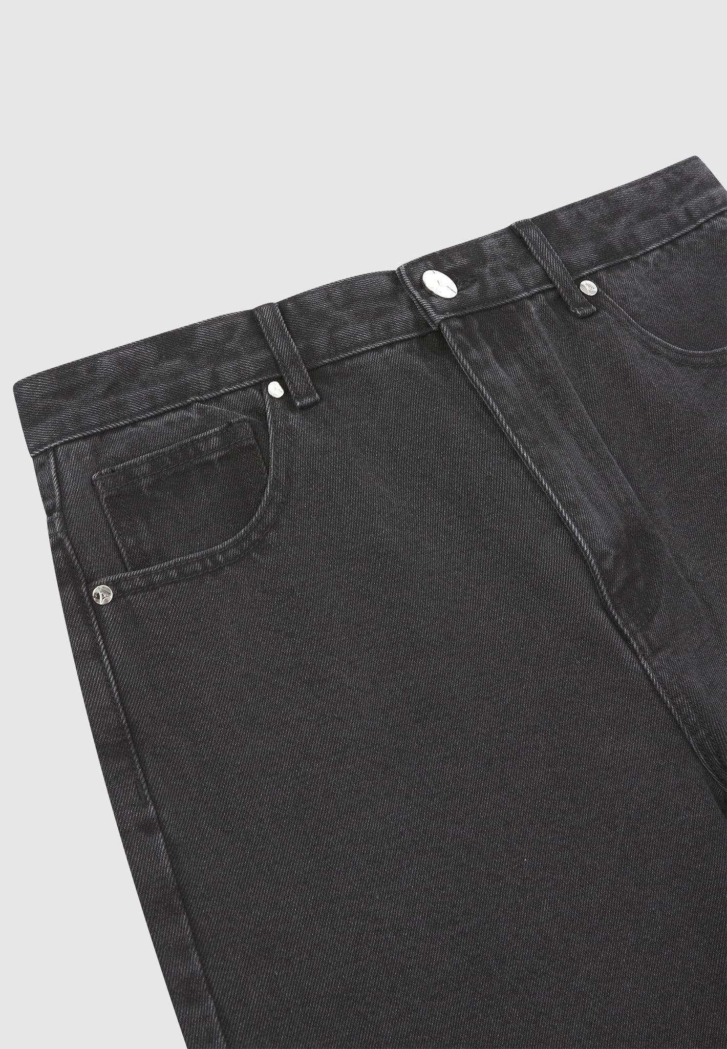 Regular Fit Jeans - Black Male Product Image