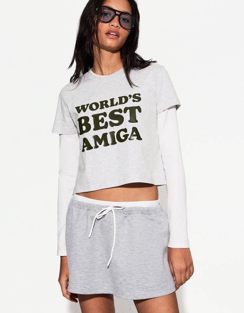 Short sleeve T-shirt with print Product Image