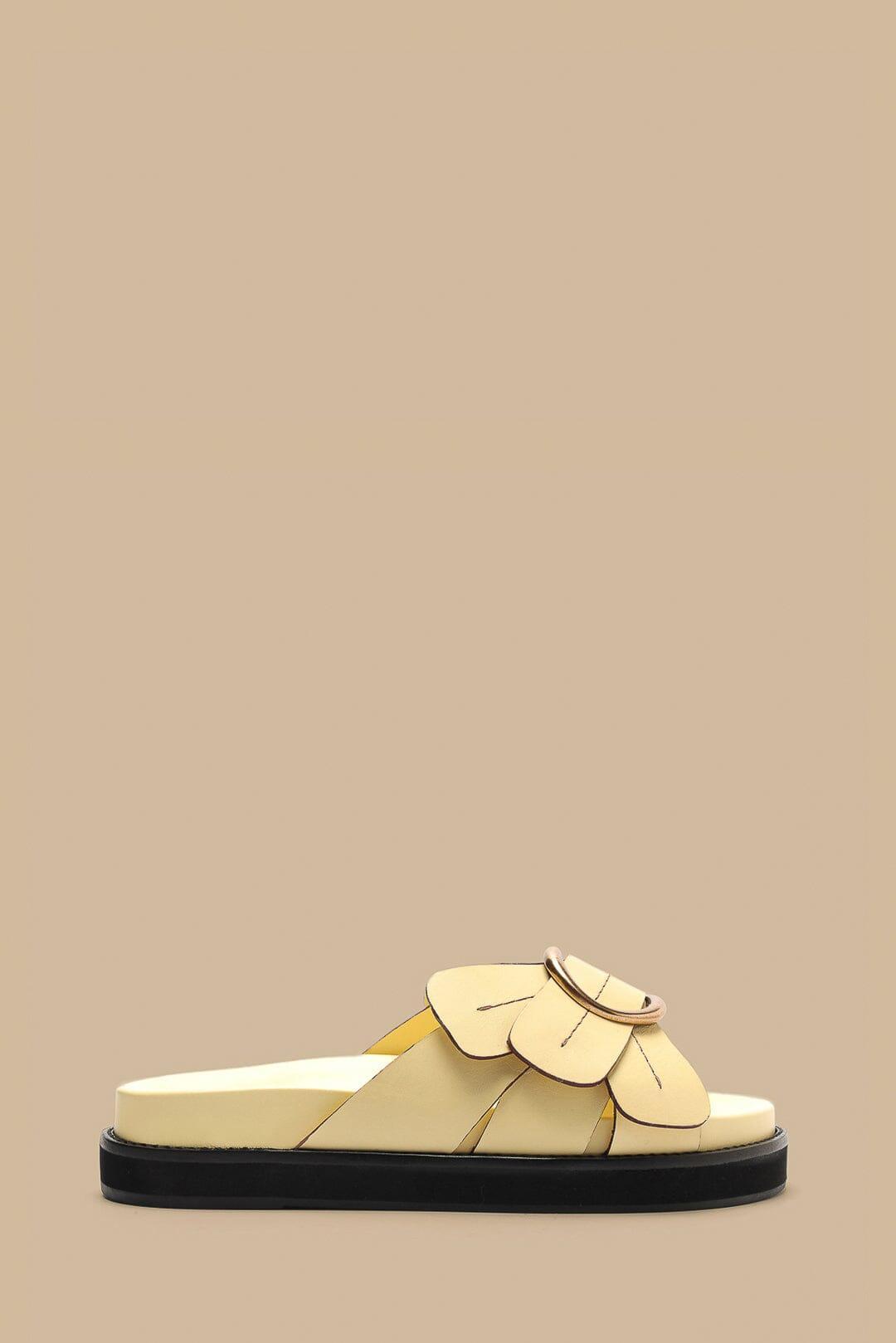 Banana Yellow Daisy Slide Sandal Product Image